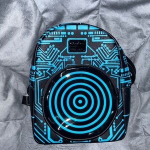 Disney Parks Tron 40th anniversary Light up Loungefly